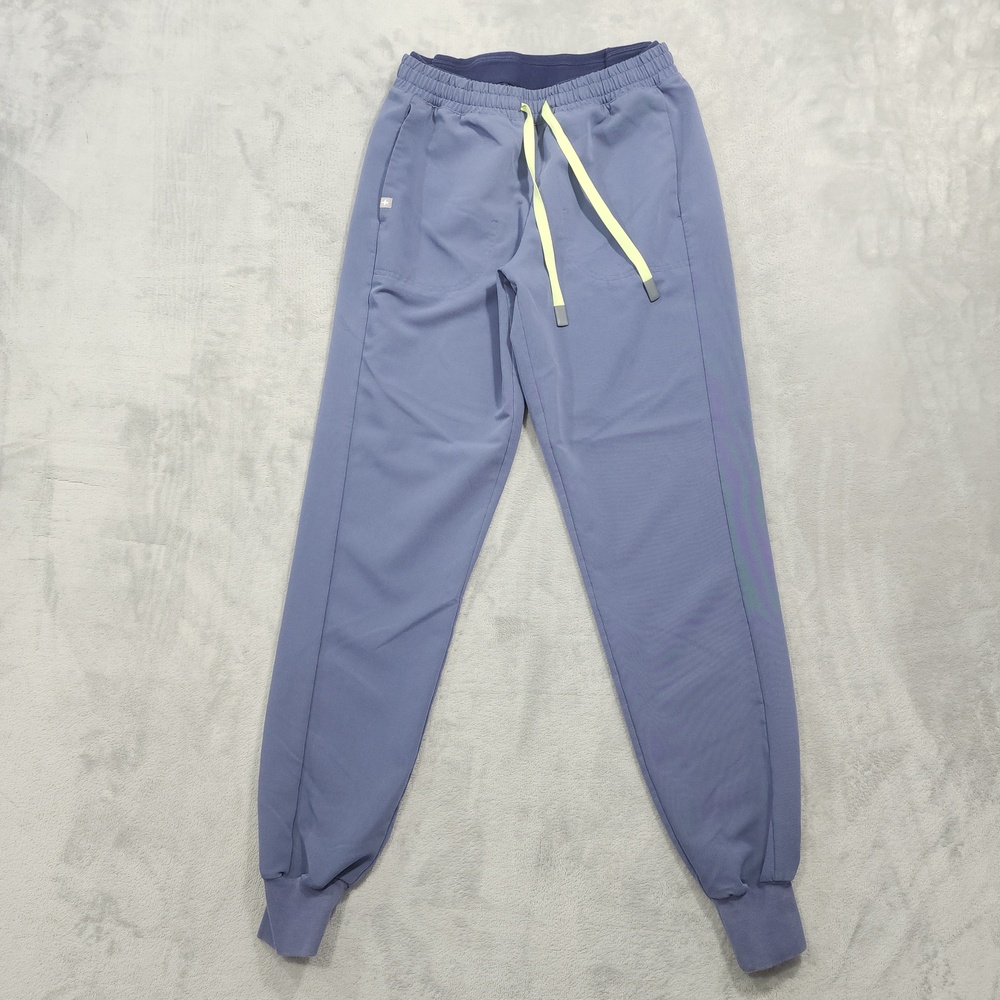 FIGS Pants Womens S/T TALL Blue Mari Skinny Jogger Scrub Technical Collection